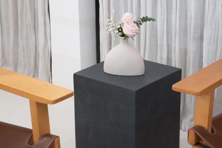 Preview: TEVERE Travertine Side Table Klein